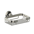 Polished Nickel Soap Basket